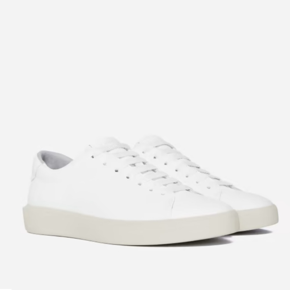 Everlane ReLeather Sneakers | White Tennis Sneakers